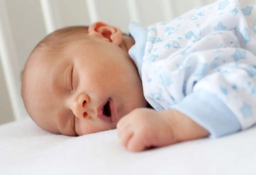 Why A Baby Is Sleeping With Their Mouth Open